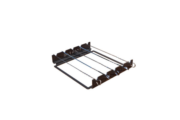Tiger fire sate grill incl 5 RVS satestokken voor 88 models