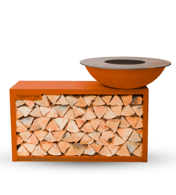 Tiger fire 88 island corten